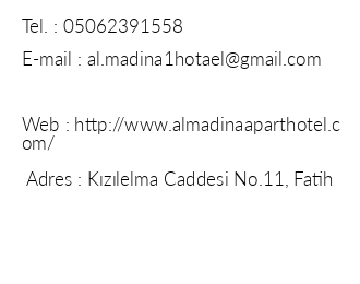 Al Madina Apart Hotel iletiim bilgileri